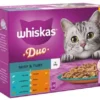 Whiskas 1+ Duo Surf & Turf In Jelly Adult Wet Cat Food